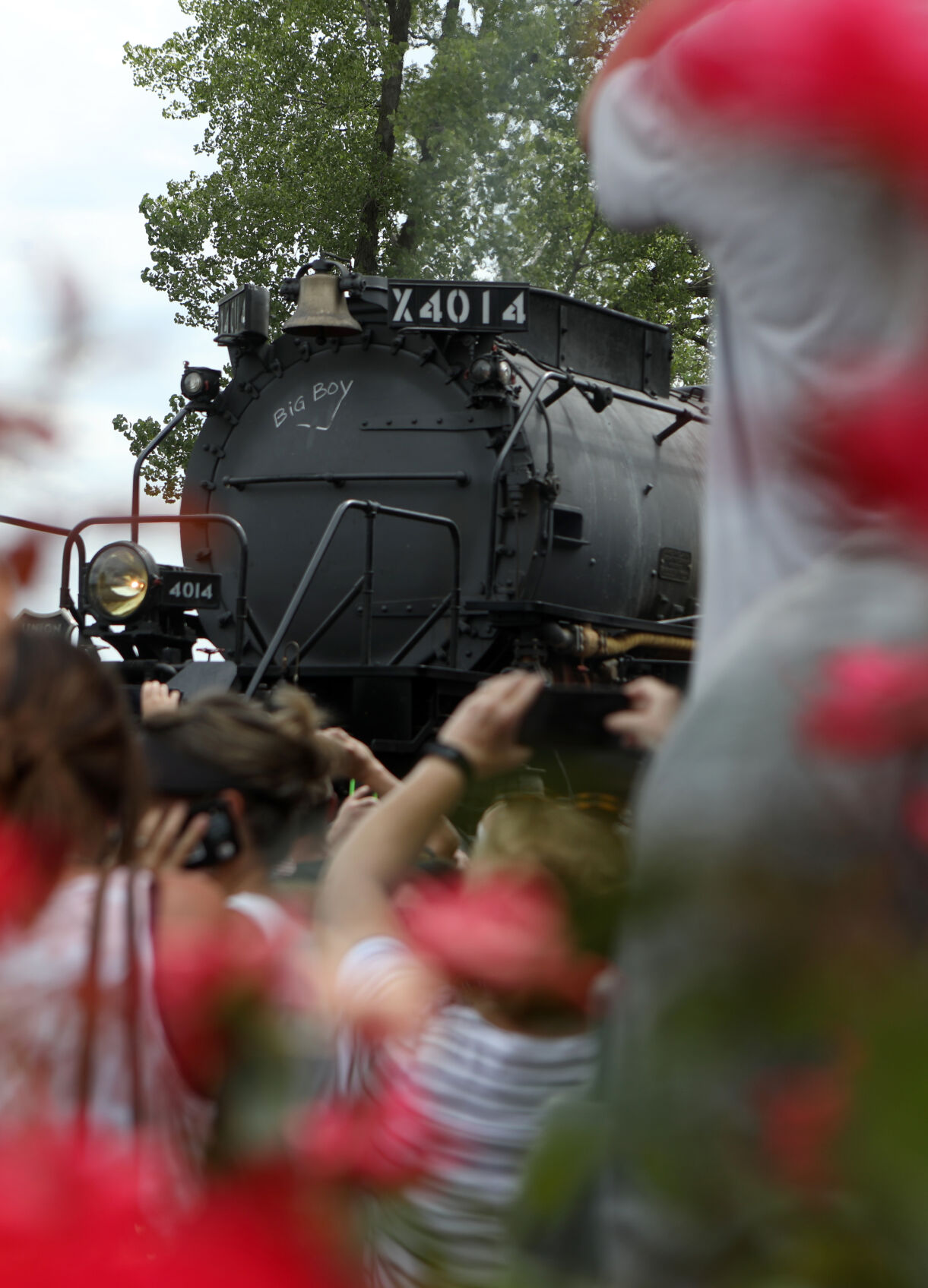 No. 4014 stops in Washington